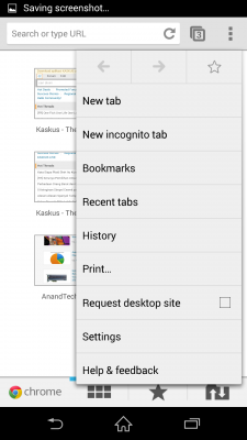 Menggunakan Incognito Mode pada Google Chrome Android